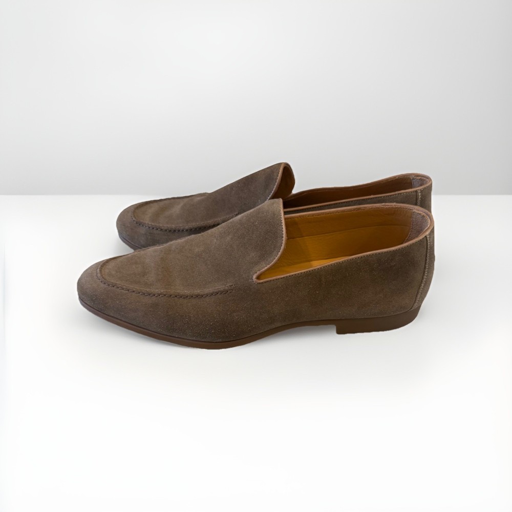 Magnanni Lecera Torba Suede Men Loafers Size 10 1/2 Made In Spain