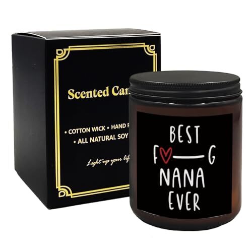 Nana Candle - Thoughtful Gifts from Grandkids, Unique Nana Gifts, Perfect Presents for Nana, Best Candle for Nana, Nana Gift Ideas for Grandkids