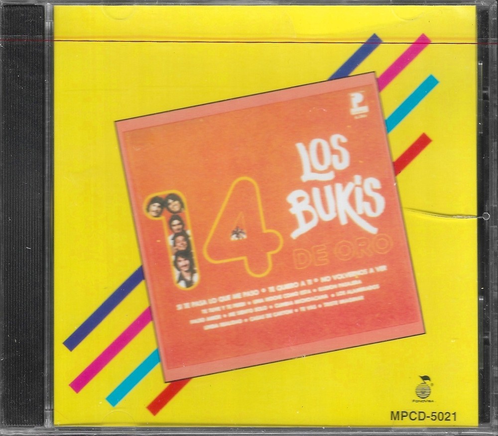 Los Bukis - 14 De Oro Cd Nuevo Y Sellado Fonovisa 1984