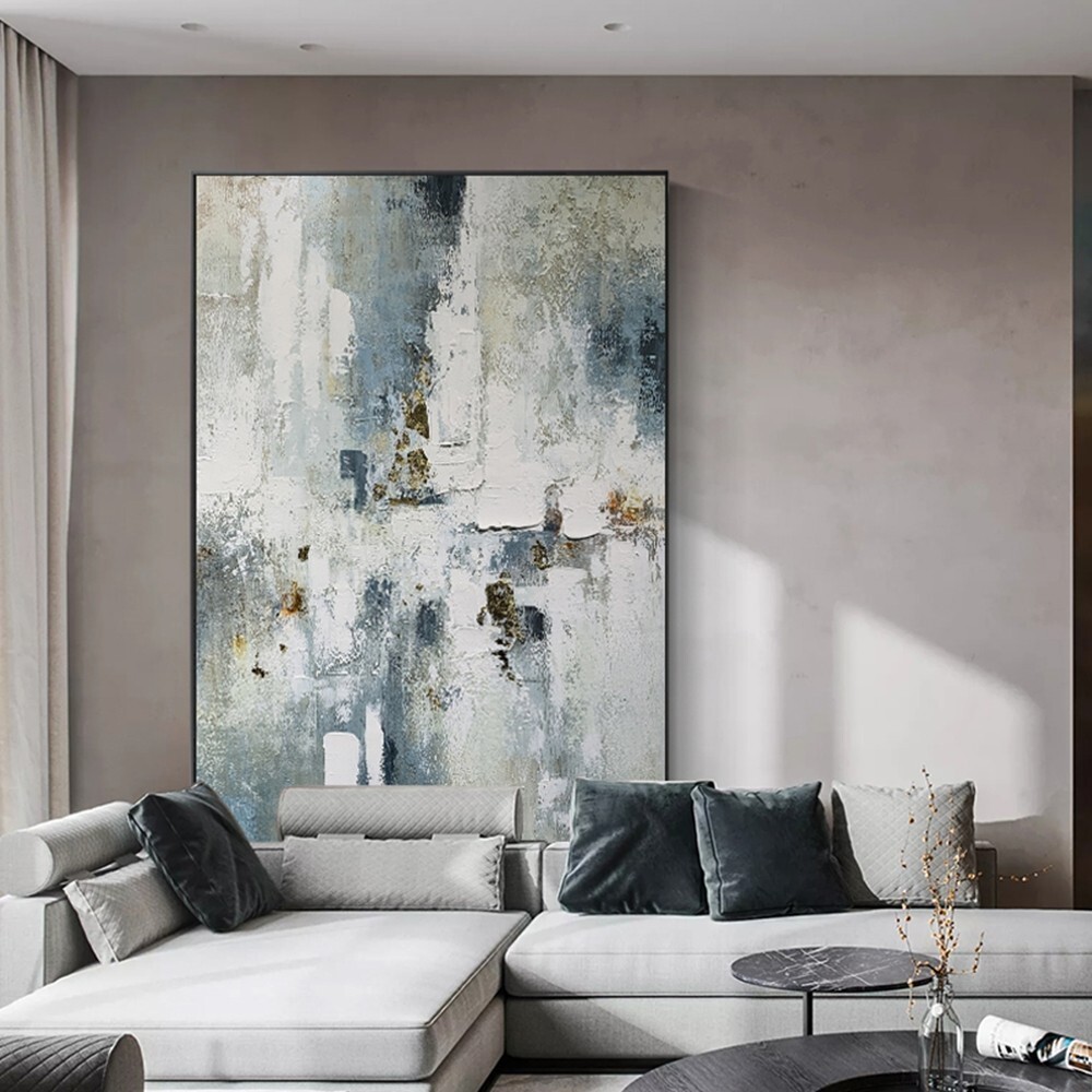 Oil Painting Abstract Handmade Canvas Decorative Mural Unframe