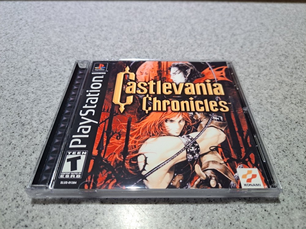 Sony PlayStation - Castlevania Chronicles: Replacement Case & Art