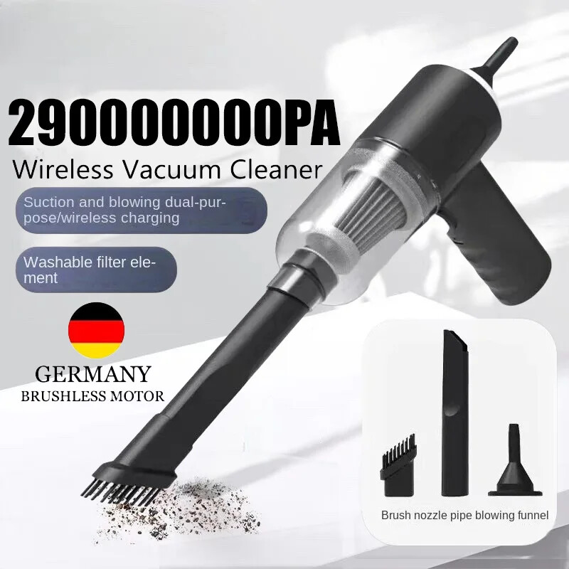 Portable Wireless Vacuum Cleaner High Power Vehicles Handheld Car Vacuum Cleaner
