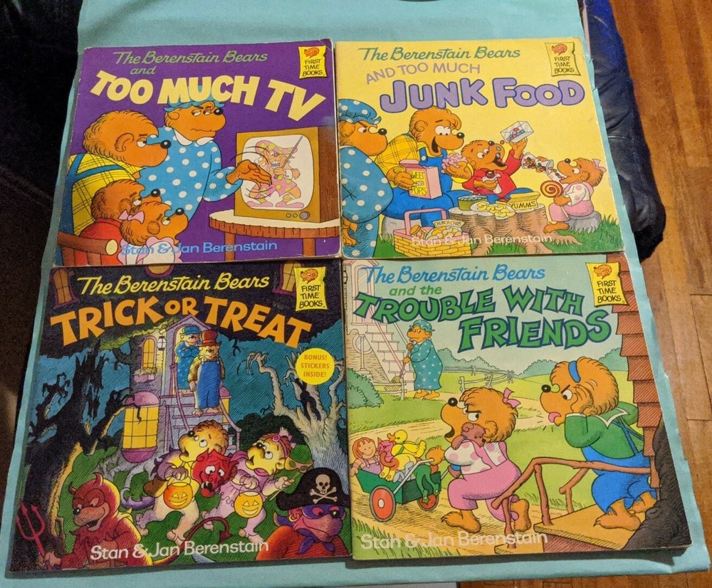 The Berenstain Bears (Lot Of 4) Books In Great Condition. 