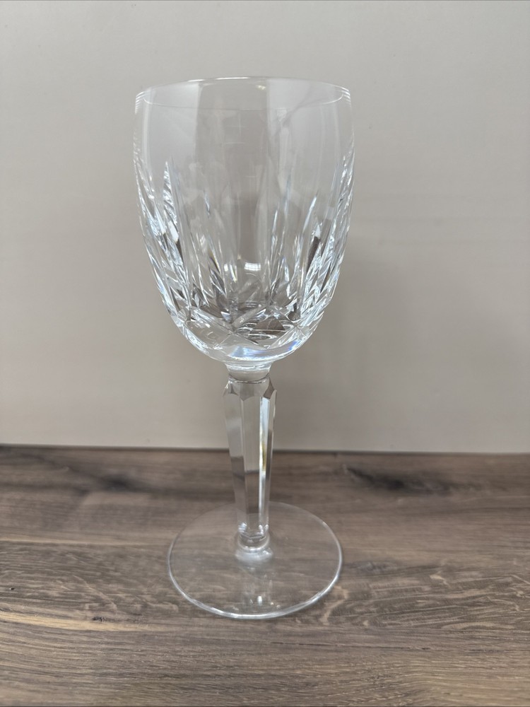 Waterford Crystal Kildare Claret Wine Glass Flute Stems 6 1/2
