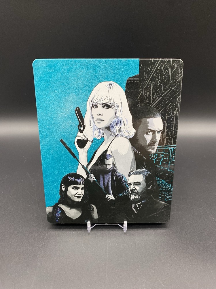 Atomic Blonde 4K Ultra HD Blu-Ray Best Buy Exclusive SteelBook No Digital