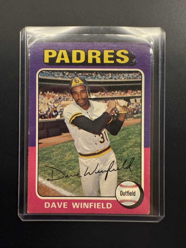 Topps 1975 Dave Winfield #61 San Diego Padres MLB Base Set Baseball Card