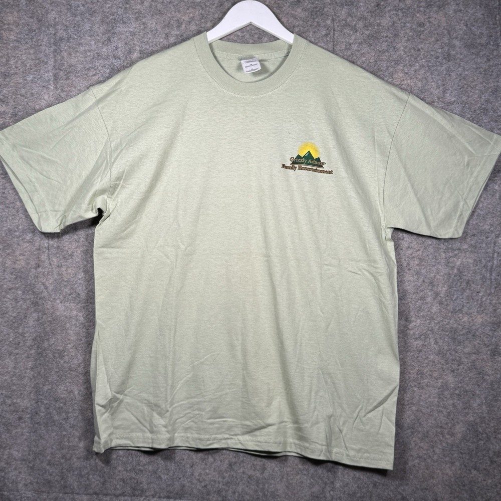 Vintage Grizzly Adams Family Entertainment Movie Production T Shirt Mens Size XL