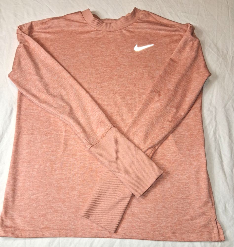 Nike Dri-FIT Women’s Long Sleeve Running Crew Shirt Size Small