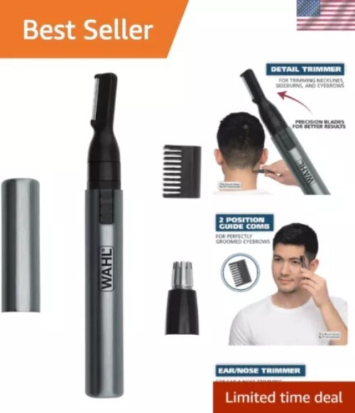 Cortapelos Wahl nariz oreja cuello barba cejas afeitadora micro personal