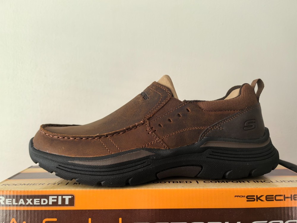 New! New! Mens Skechers Expended Seveno Slip On Shoes - 8.5