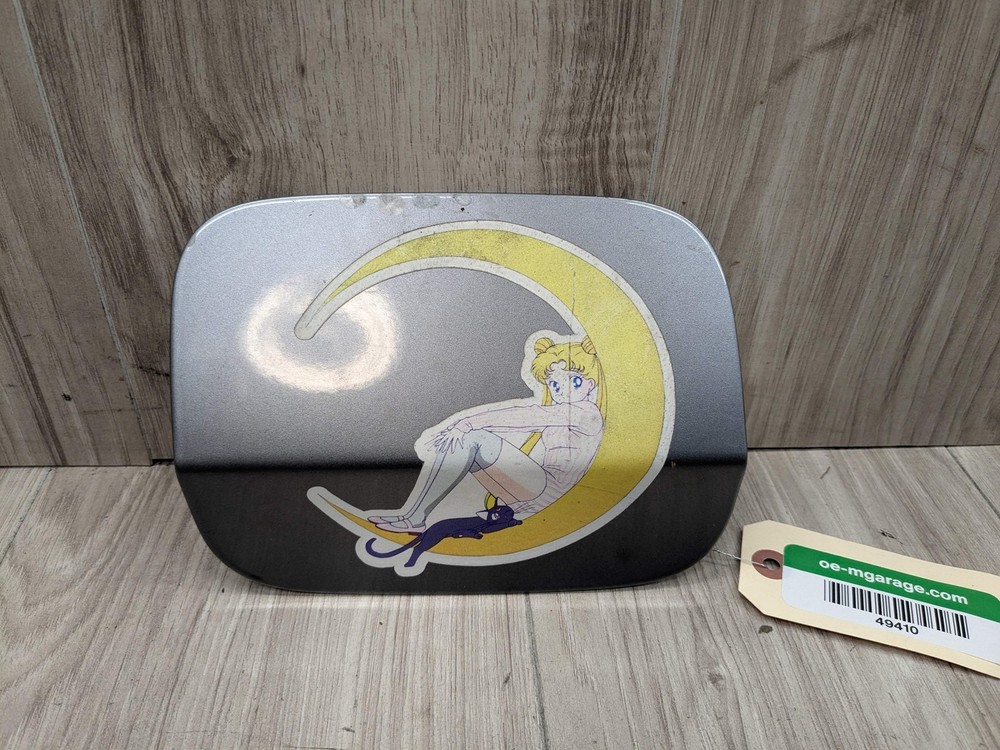 07-13 OEM BMW E70 X5 X5M Rear Fuel Gas Tank Flap Lid Cover Cap Gray A52