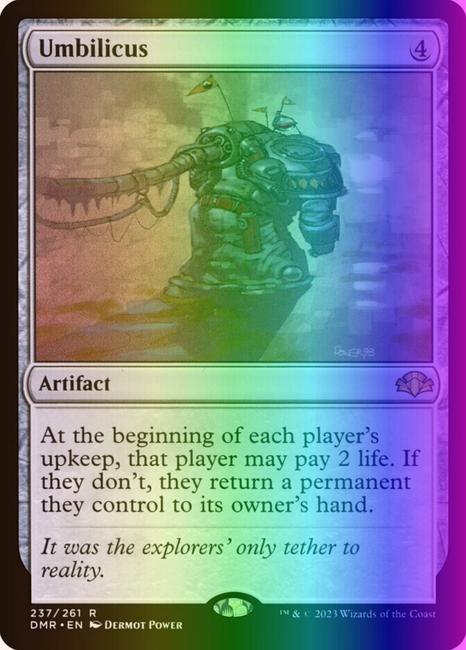 MTG Magic the Gathering Umbilicus (237/521) Dominaria Remastered LP FOIL