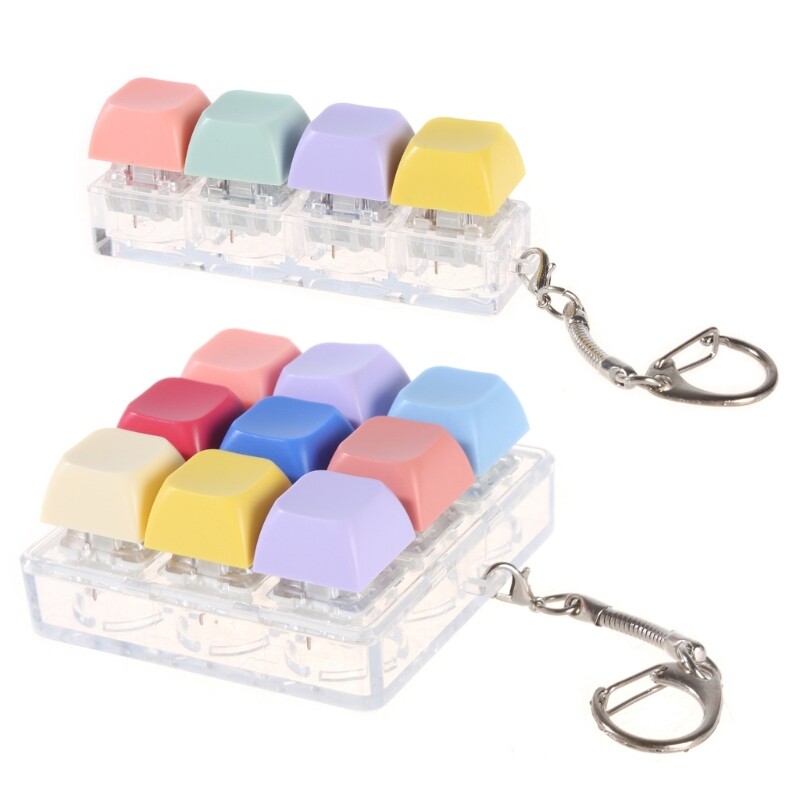 Compact Mechanical Keyboard Switch Tester Keychain for Switch Testing