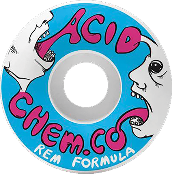 ACID REM DANI T. SPE 55MM 101A WHT WHEELS SET-image