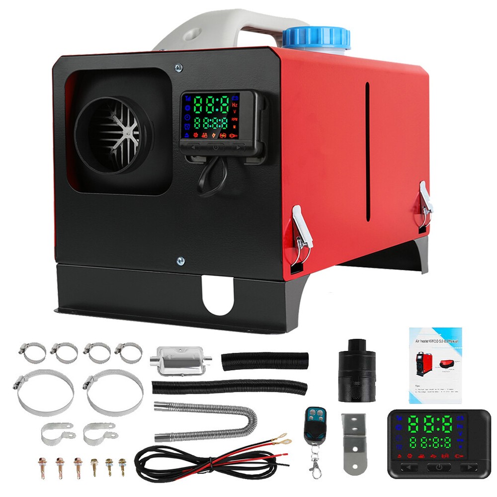 Diesel Air Heater 8KW 12V All In One LCD Thermostat Boat Motorhome Truck Trailer