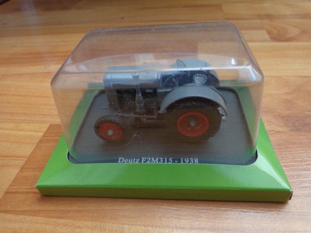 HACHETTE UNIVERSAL HOBBIES 1/43 CLASSIC 1938 DEUTZ F2M315 MODEL TRACTOR