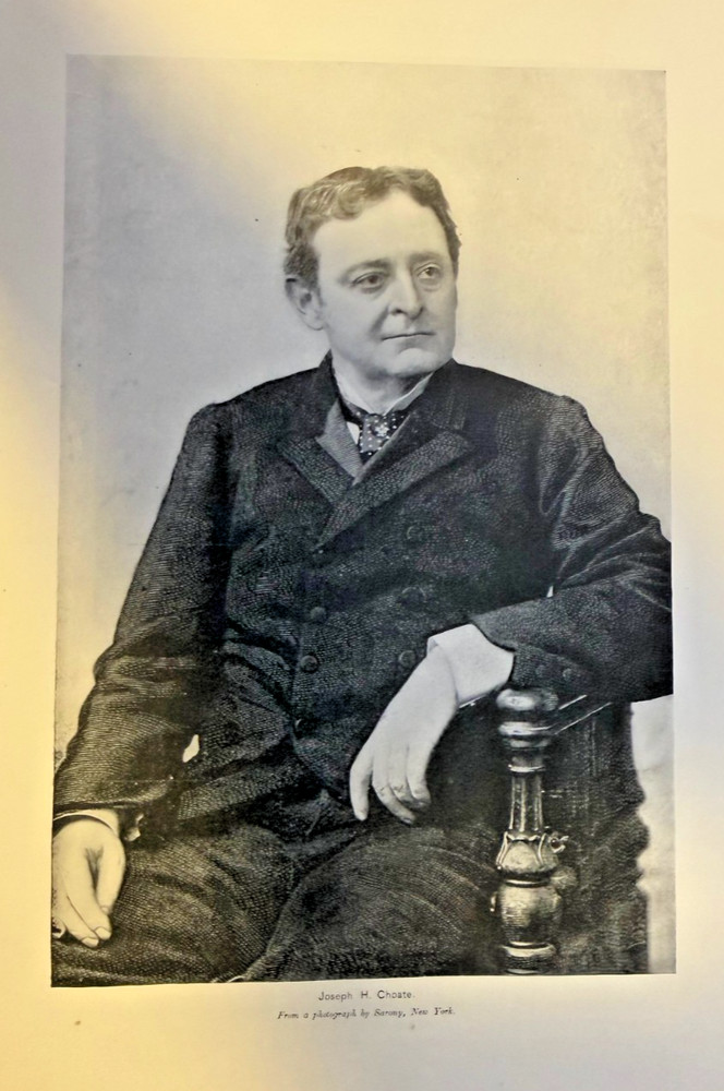 1896 Joseph Choate New York Lawyer