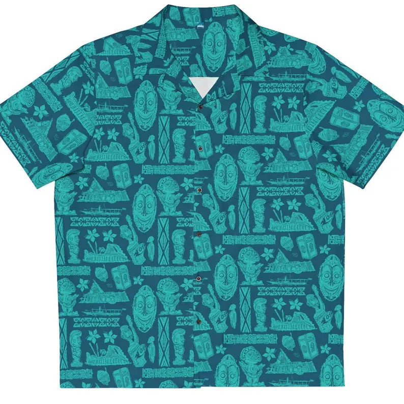 Polynesian Resort Hawaii Shirt Men Women Aloha Beach Tropical S