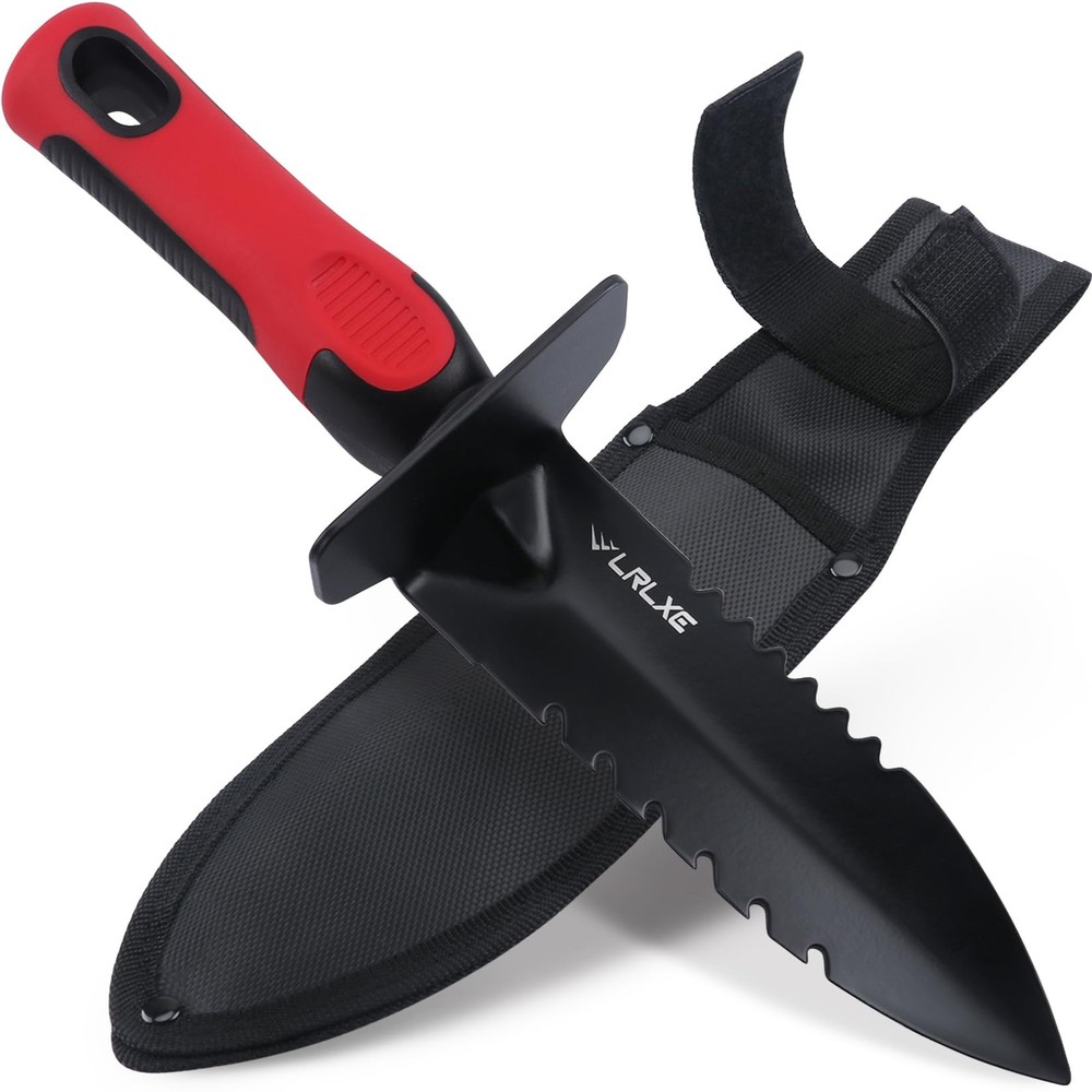 Heavy Duty Double Serrated Edge Metal Detecting Shovel Digger Tool