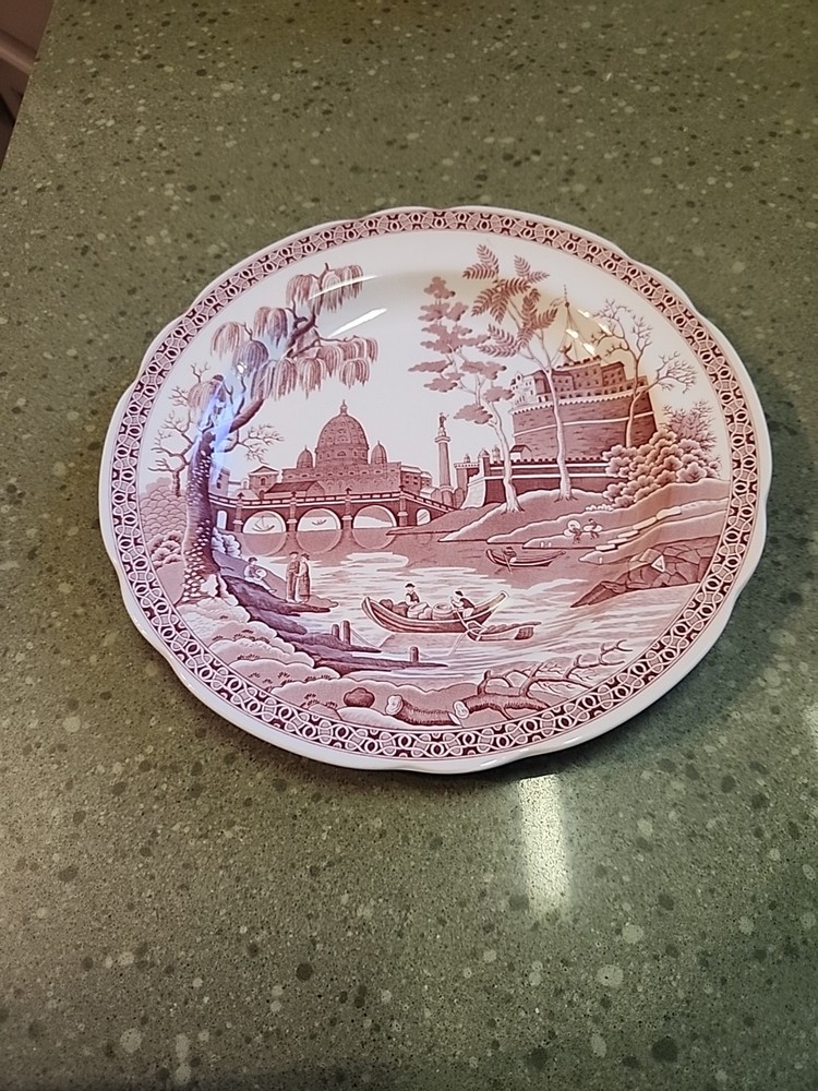 Spode Archive Collection Georgian Series, Rome Cranberry Red