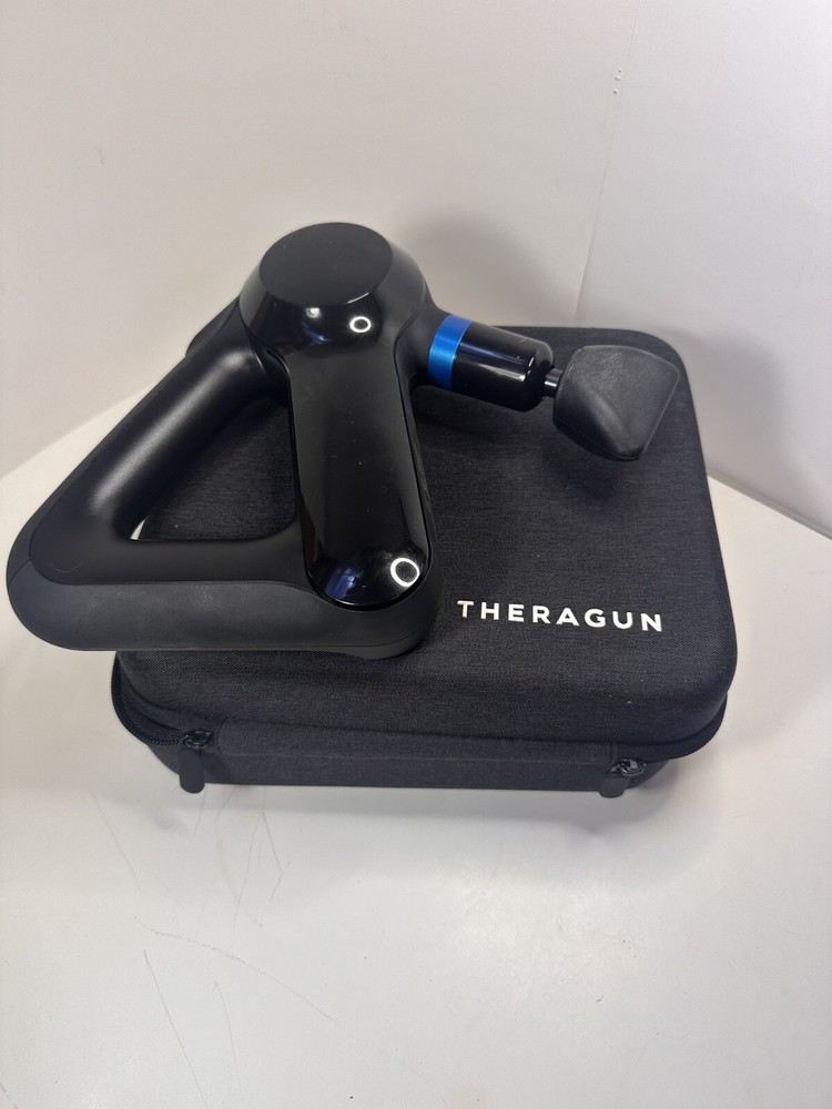 Theragun Elite Percussive Massage Therapy Tool w all Accessories and Case