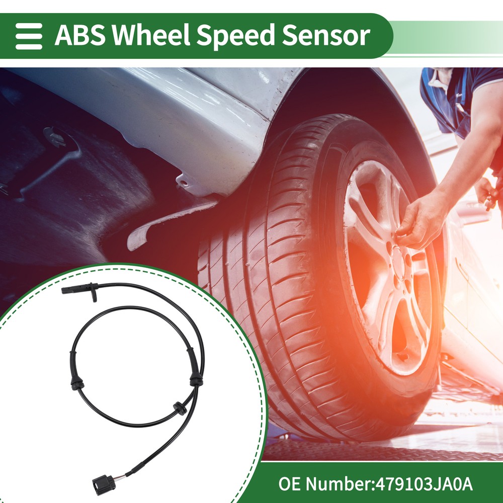 ABS Wheel Speed Sensor 479103JA0A Compatible with Nissan Pathfinder Front