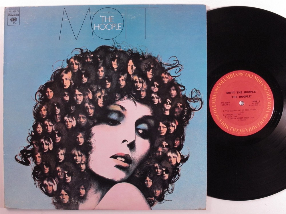 MOTT THE HOOPLE The Hoople COLUMBIA LP VG++ f