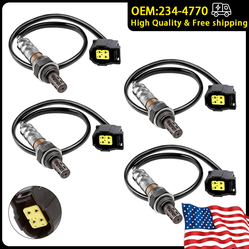 4PCS Up & Downstream Oxygen O2 Sensors For Dodge Ram Jeep Chrysler 234-4770