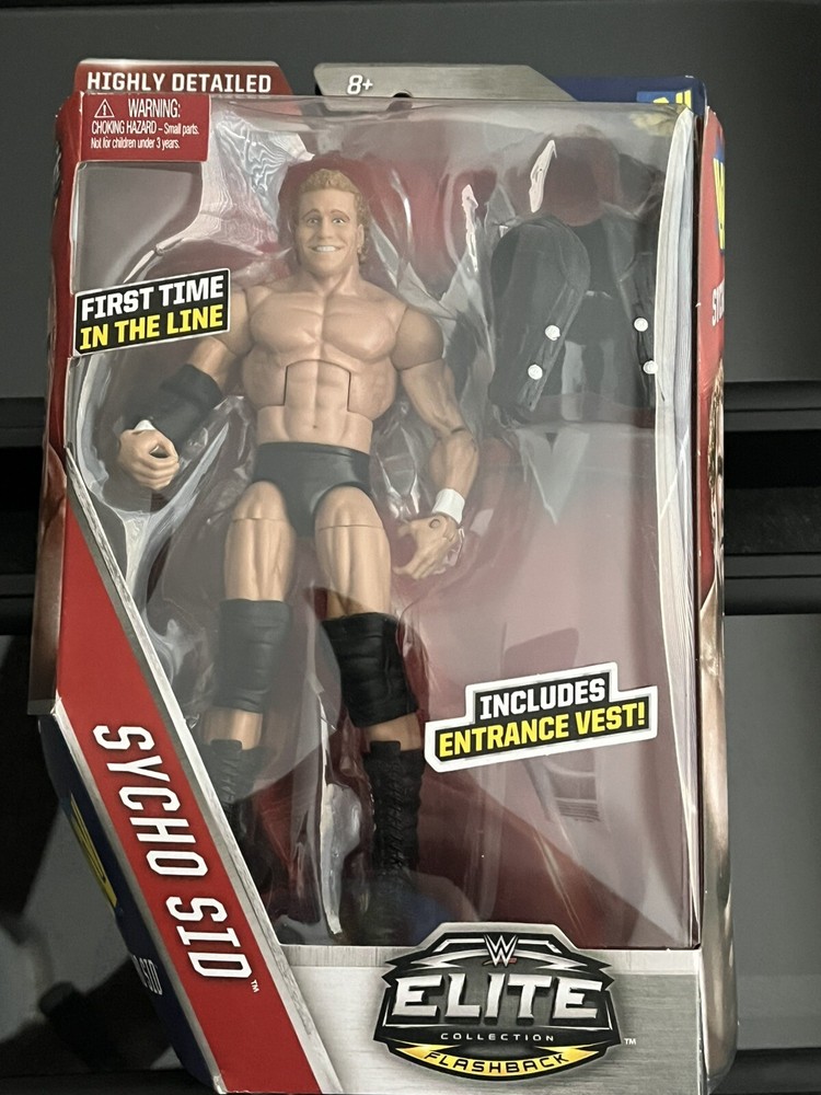 WWE 2015 Elite Flashback Collection Sycho Sid 7 Inch Figure