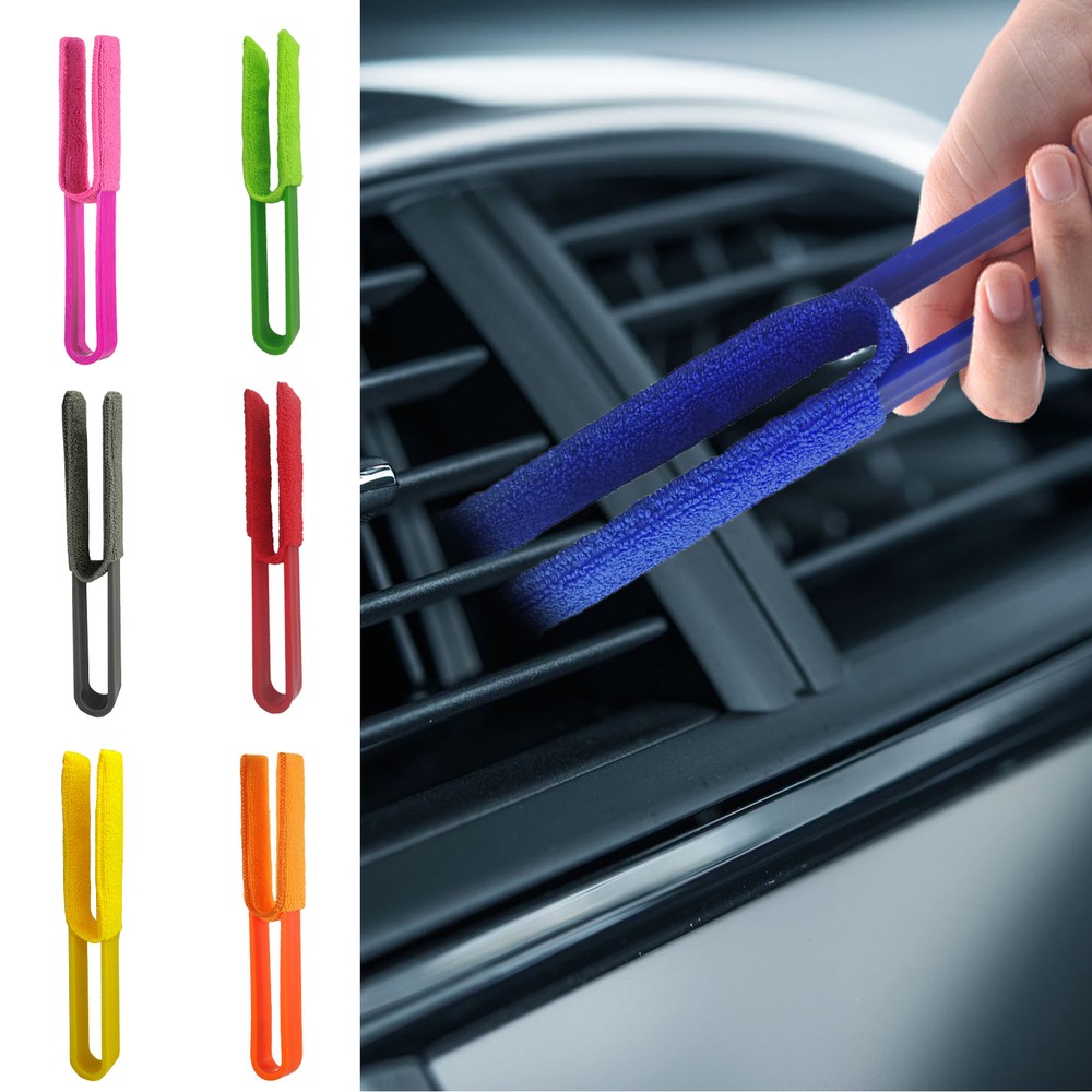 1x Car Air Conditioning Inner Outlet Dashboard Dust Clean Wash Brush Auto Tool