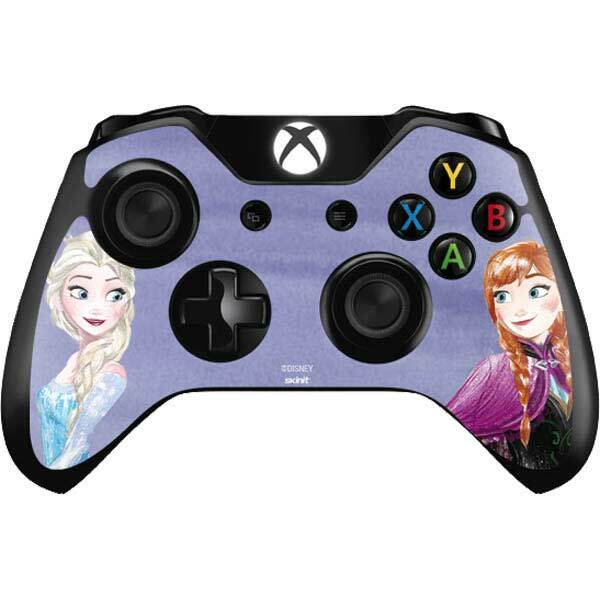 Frozen Xbox One Controller Skin - Elsa and Anna Sisters