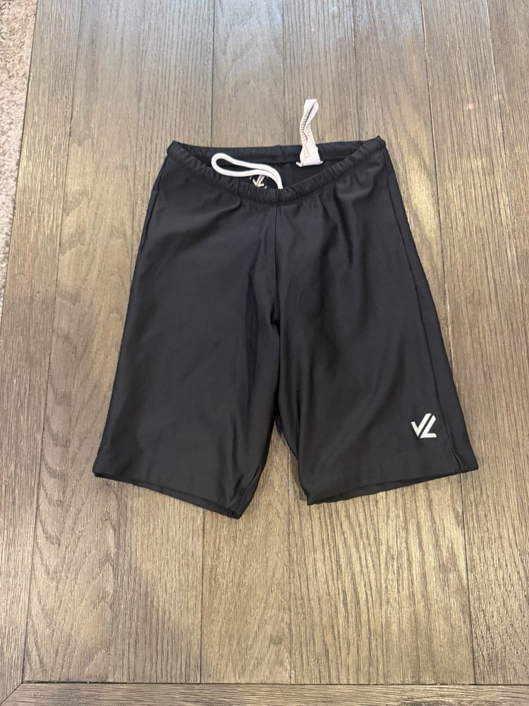 Mens JL Racing Compression Shorts Half Tights Black Rowing Medium M