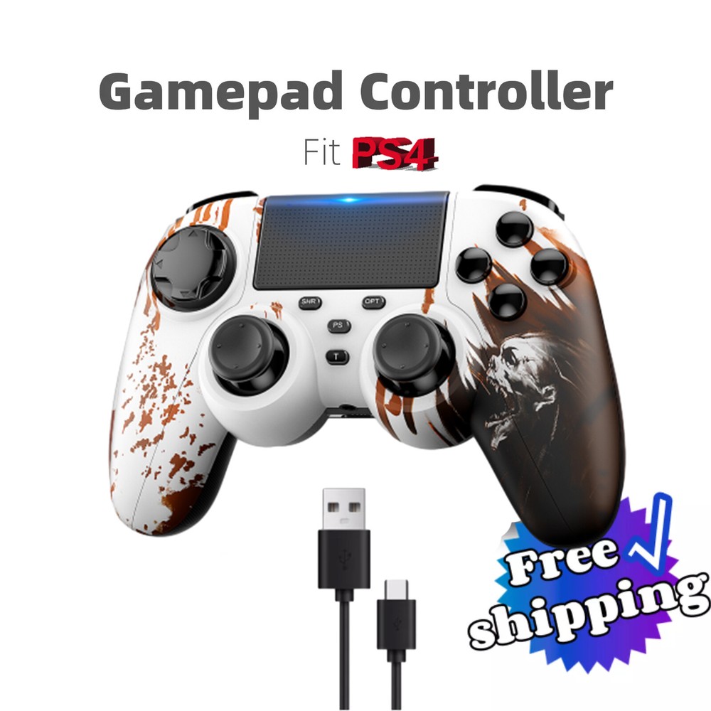 Wireless Controller For Sony PS4/PS4 Game 6-axis motion sensor TURBO Function