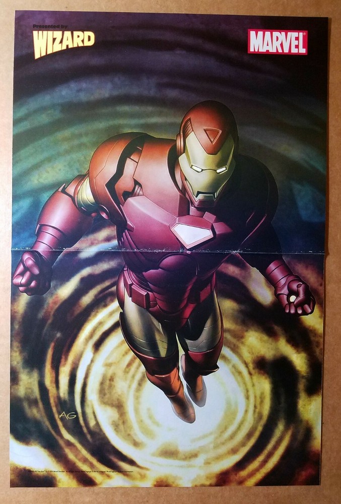 Iron Man Avengers Tony Stark Marvel Comics Poster by Adi Granov