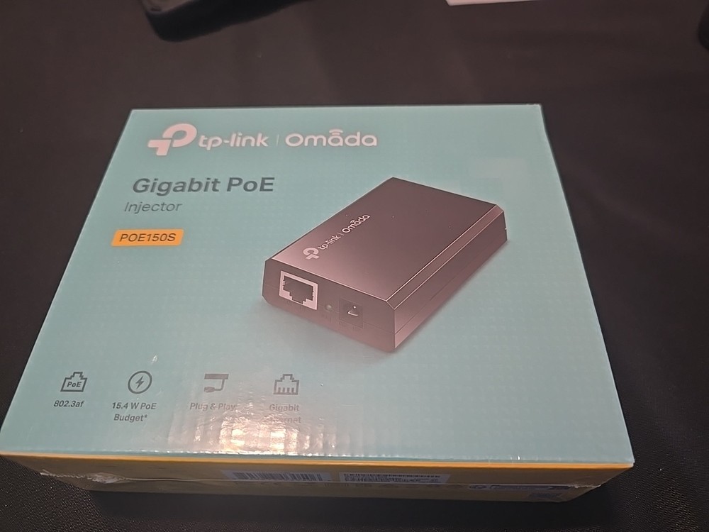 Tp Link Omada Poe150S Gigabit Poe Injector  Nib