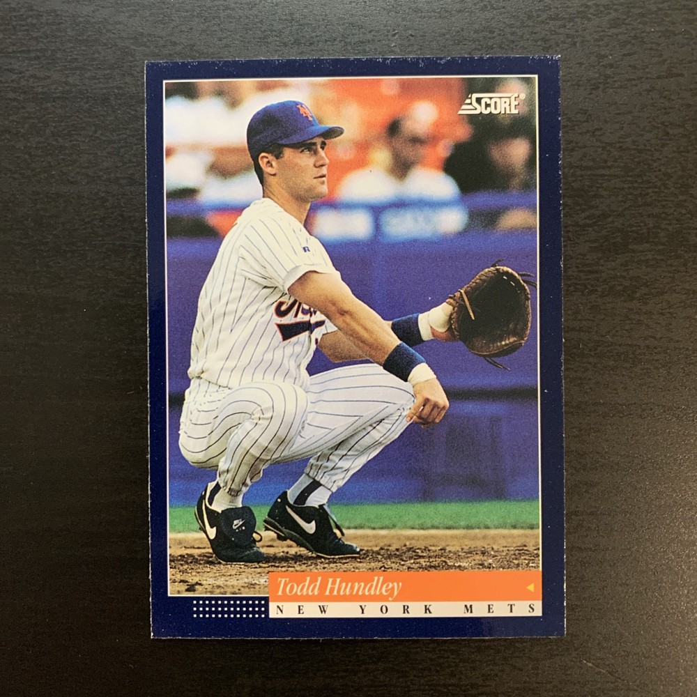 1994 Score Todd Hundley New York Mets #458