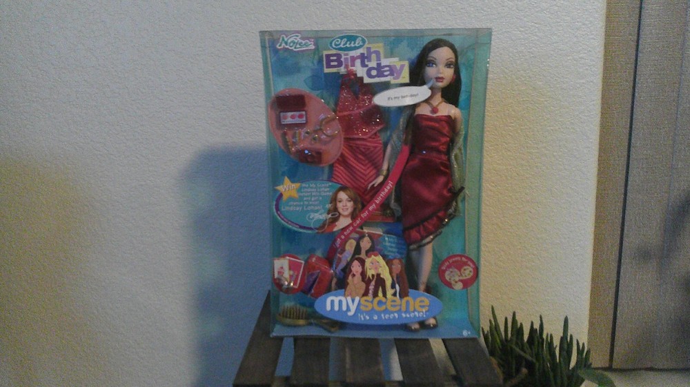 My Scene Nolee Barbie Doll 2004 Lindsay Lohan Promo Birthday Club