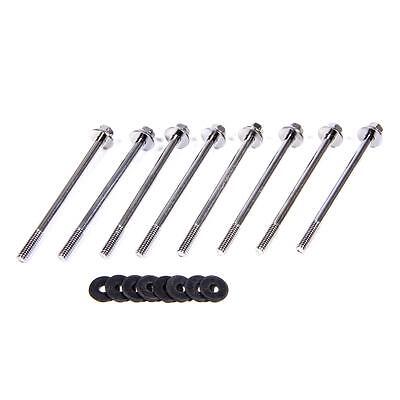Proform 141-133, Set of 8 Natural Stainless Steel Center Bolt V/C Bolt & Washer