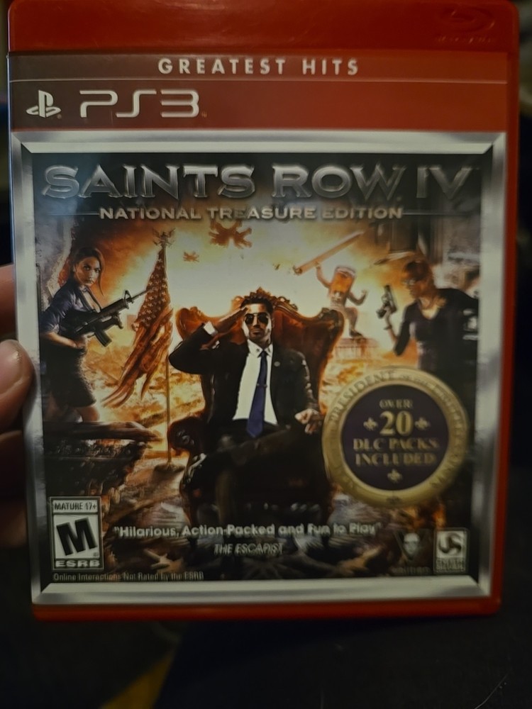Saints Row IV -- National Treasure Edition (Sony PlayStation 3, 2014)