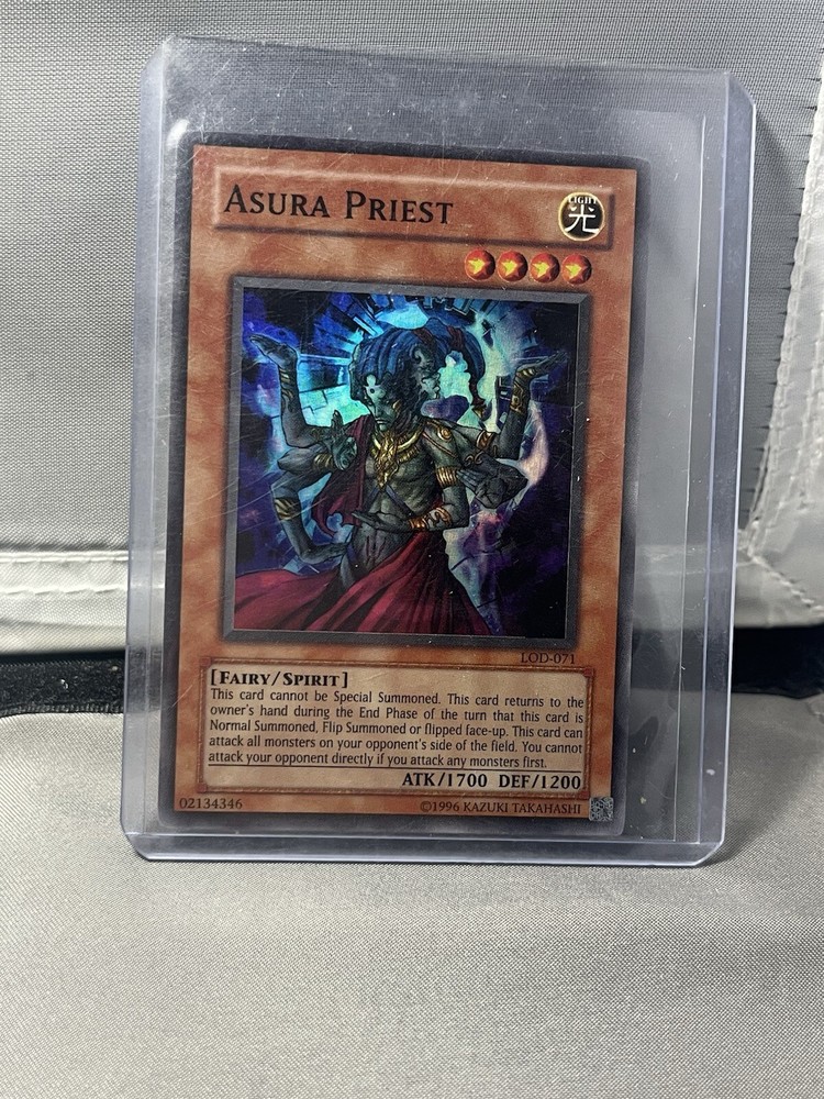 YuGiOh TCG Asura Priest LOD-071 Unlimited Rare Card