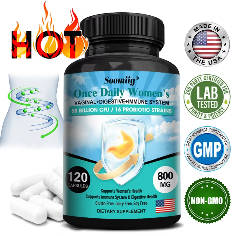 Probiotic Supplements, Including Prebiotics, Support Women’s Gut Flora Digestive