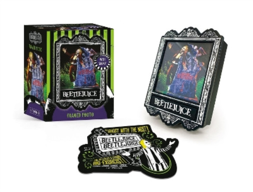 Running Press Beetlejuice: Framed Photo (Mixed Media Product) RP MinisAnother great item from Rarewaves USA | Free delivery!