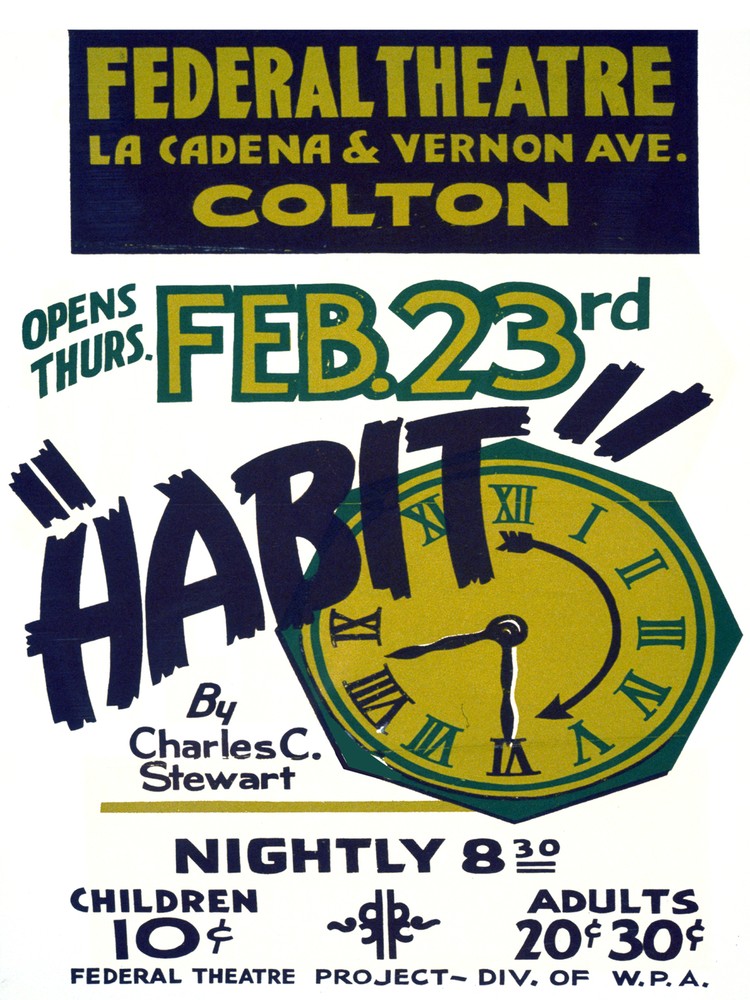 Habit Federal Theater Decor Poster.Fine Graphic Art.Home Interior Design. 2144