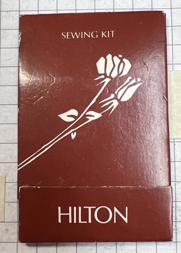 Older? Vintage? Hilton Hotel Sewing Kit - Free Shipping