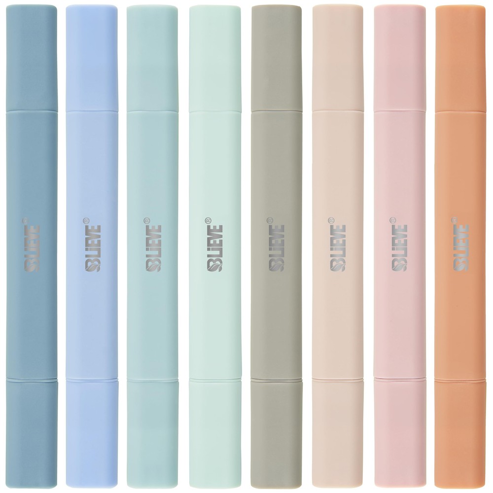 - Aesthetic Bible Highlighters No Bleed Through Assorted Colors, Cute Highlig...