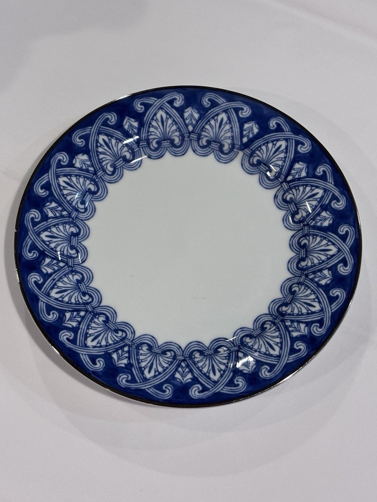 Bombay Arabesque Lot 4 Blue White China 8