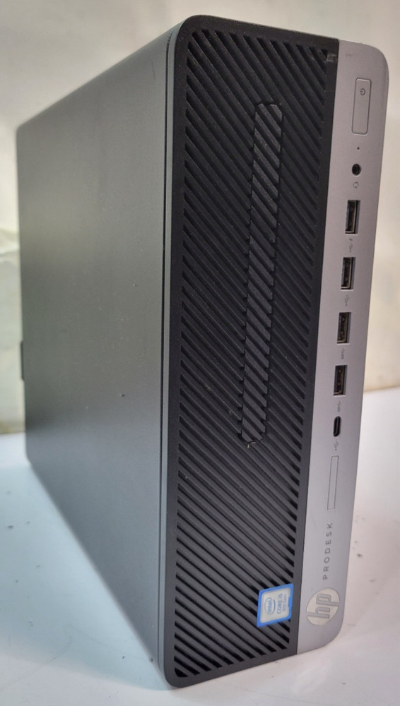 HP Prodesk 600 G4 SFF Desktop PC 3GHz Core i5-8500 8GB RAM No HDD