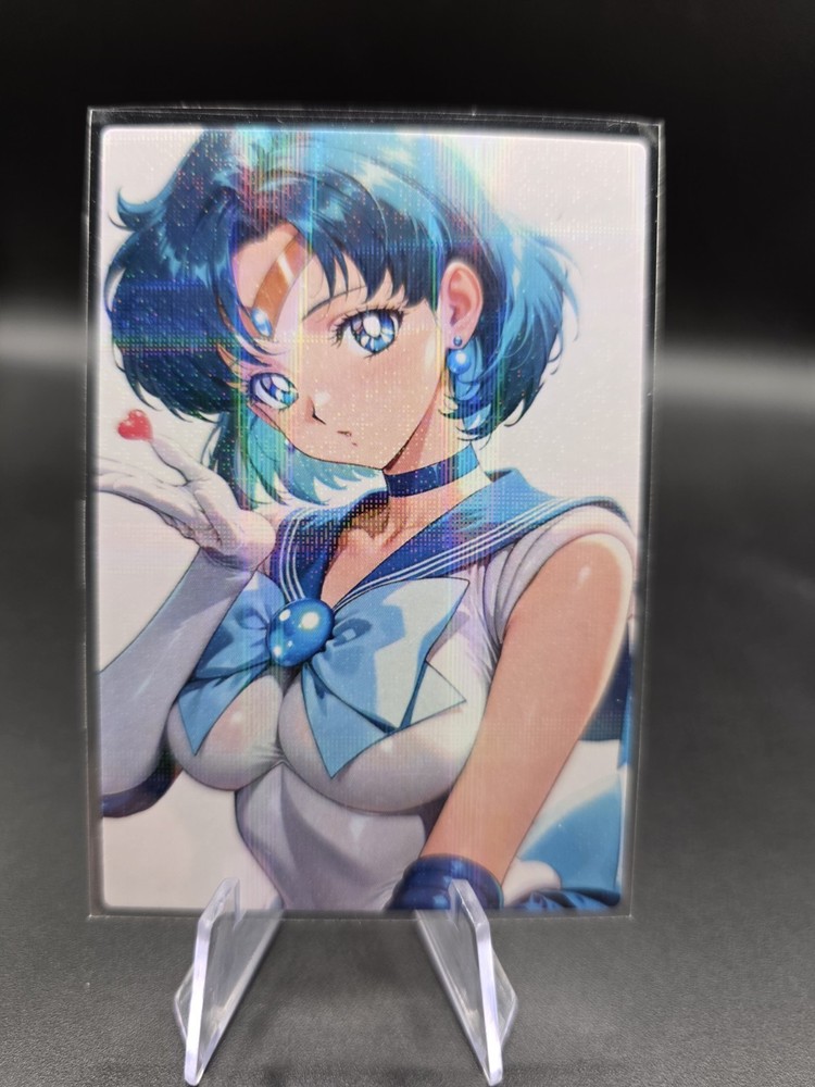 Ami Mizuno Holographic Anime Collectible Trading Card