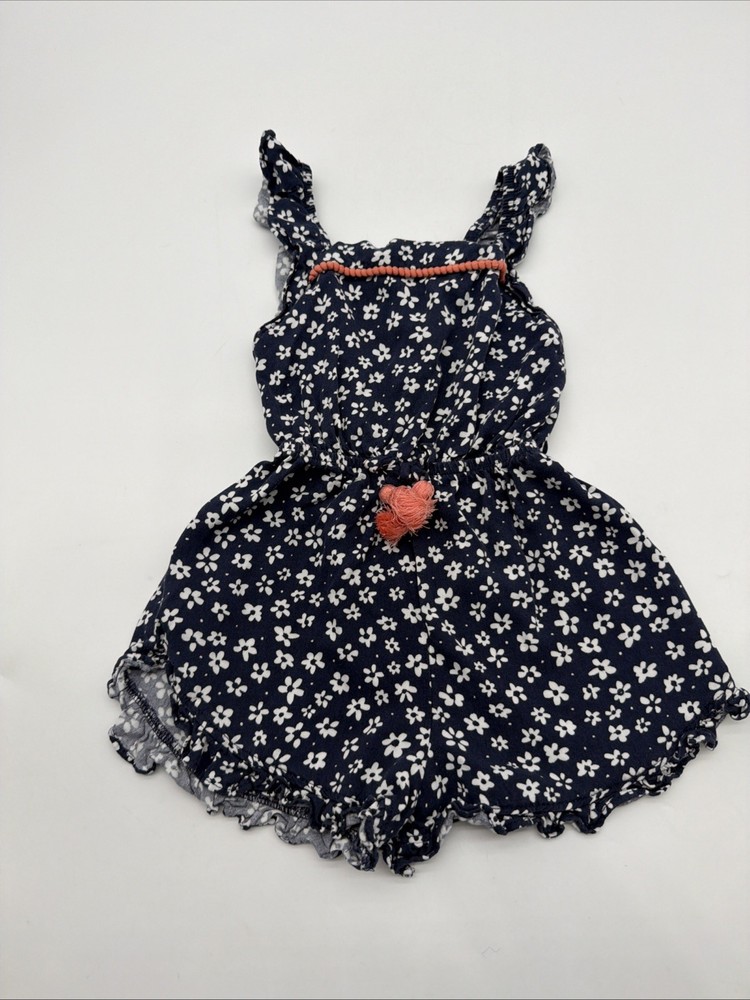 Vincen Camuto One Piece Toddler Girls Size 4T Blue Floral .#44037