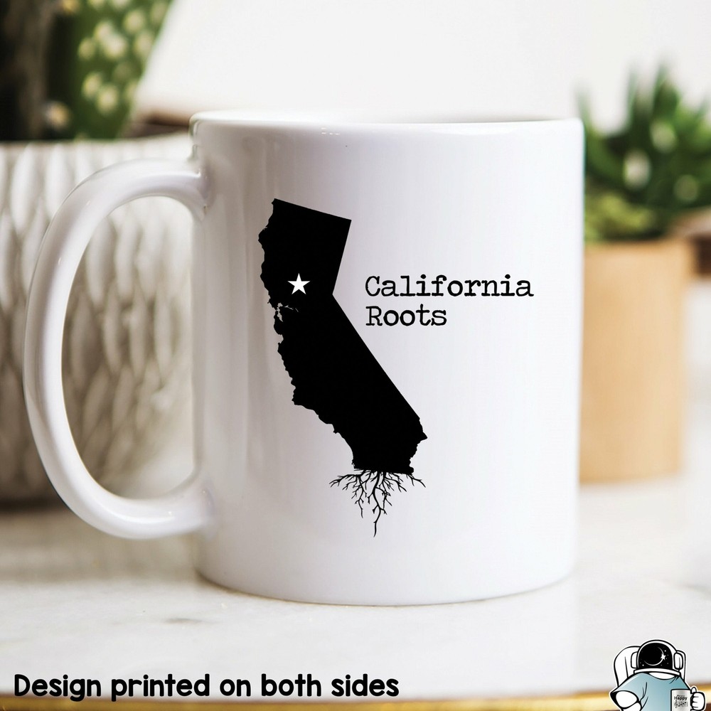 California Mug California Gift California Map California Coffee Mug California